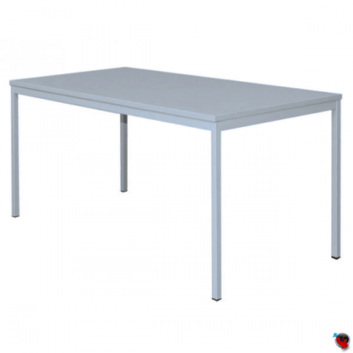 Besprechungstisch-Konferenztisch-Besuchertisch 200 x 80 cm lichtgrau - Platte 25 mm stark - super stabil - sofort lieferbar - Preishit !